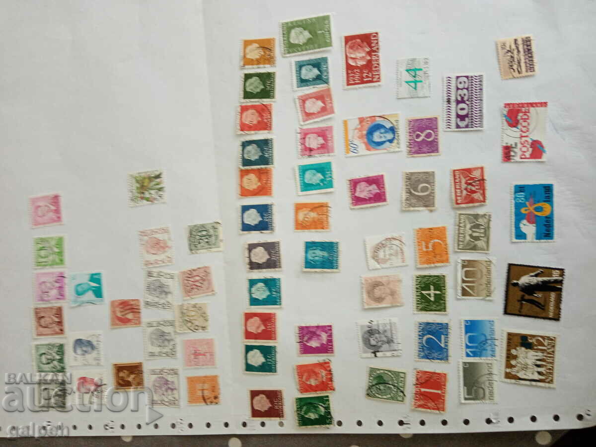 MIXED LOT OF POSTAGE STAMPS - 450+ pcs. CLAIMO - BGN 40 - 5 MIXED LOT OF POSTAGE STAMPS - 450+ pcs. CLAIMO - BGN 40 - 5