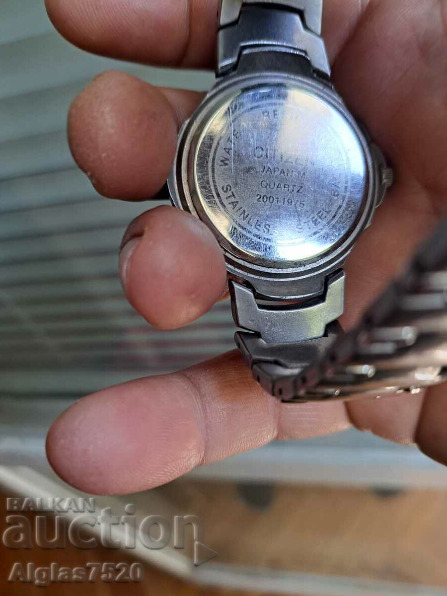 Citizen watch quartz Japanese 20011976 with price 50.00 BGN | € 25.56 Citizen watch quartz Japanese 20011976 with price 50.00 BGN | € 25.56