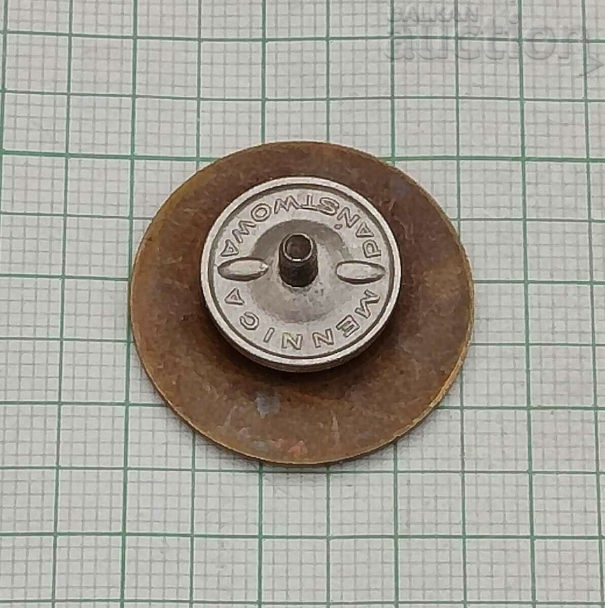 SPARTAKIADA POLAND OLD SCREW BADGE with price 4.00 BGN | € 2.05 SPARTAKIADA POLAND OLD SCREW BADGE with price 4.00 BGN | € 2.05