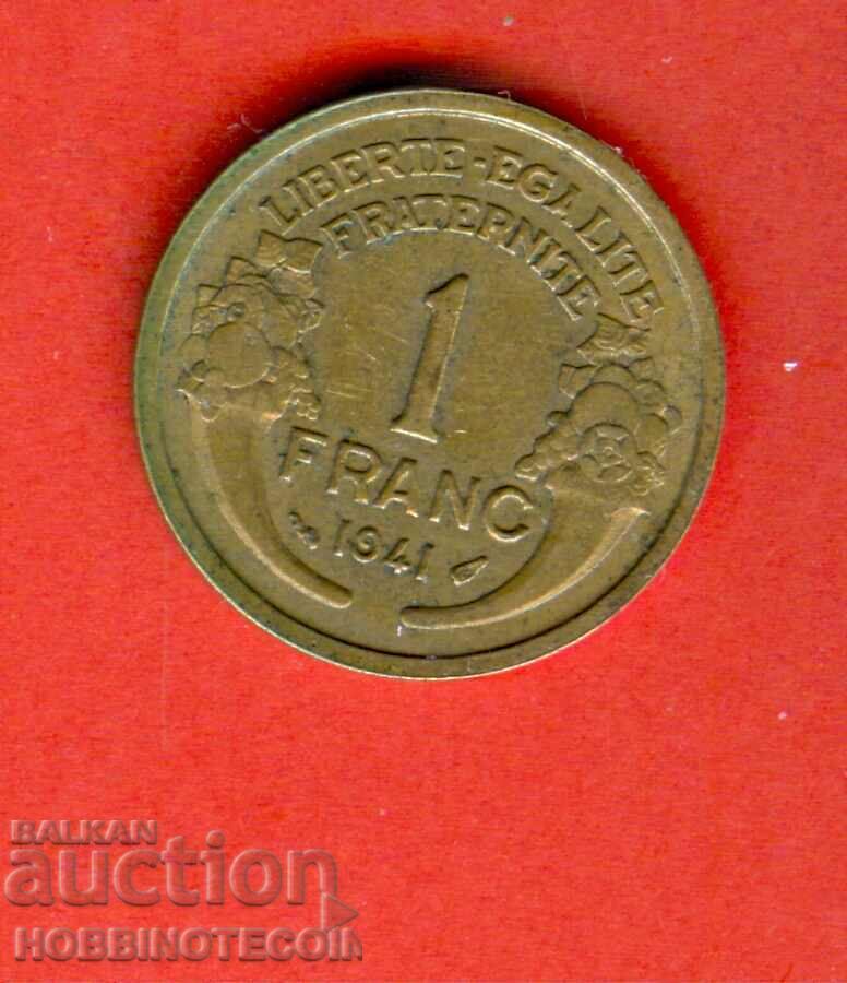 FRANTA FRANTA 1 Franc emisiunea - emisiune 1941