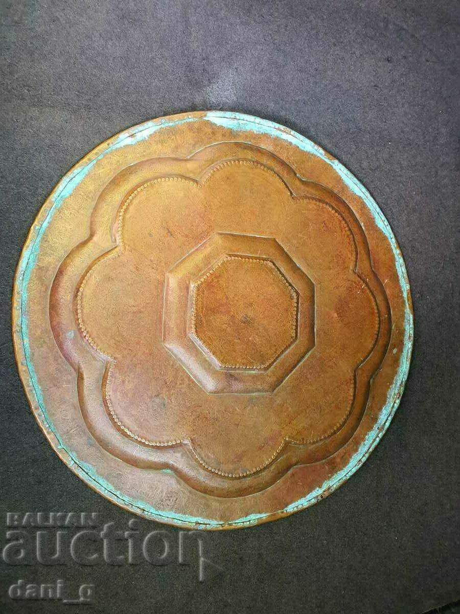 Copper Ottoman sofa, hand-engraved richly decorated - 6