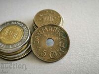 Монета - Дания - 5 оре | 1928г.