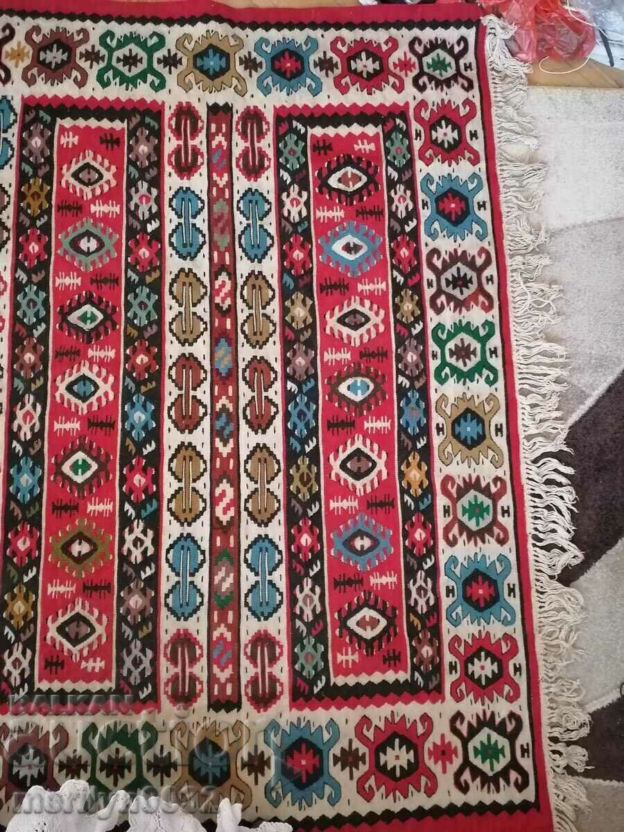 Old hand-woven Chiprova carpet 255/155cm rug mat - 6