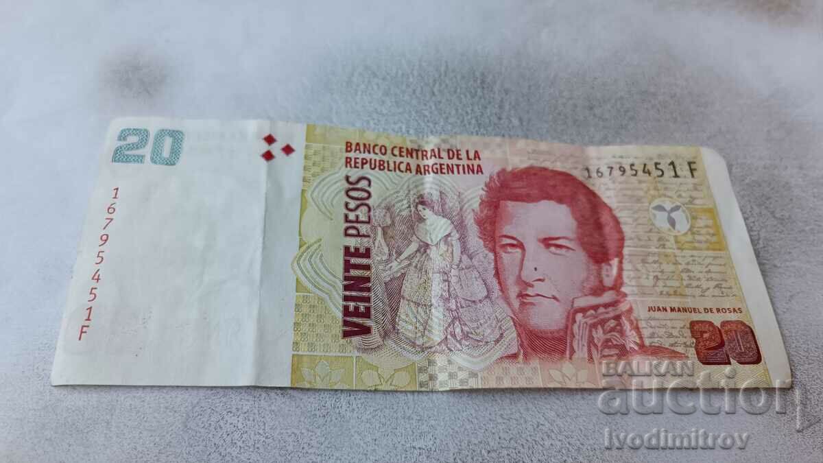 Argentina 20 pesos