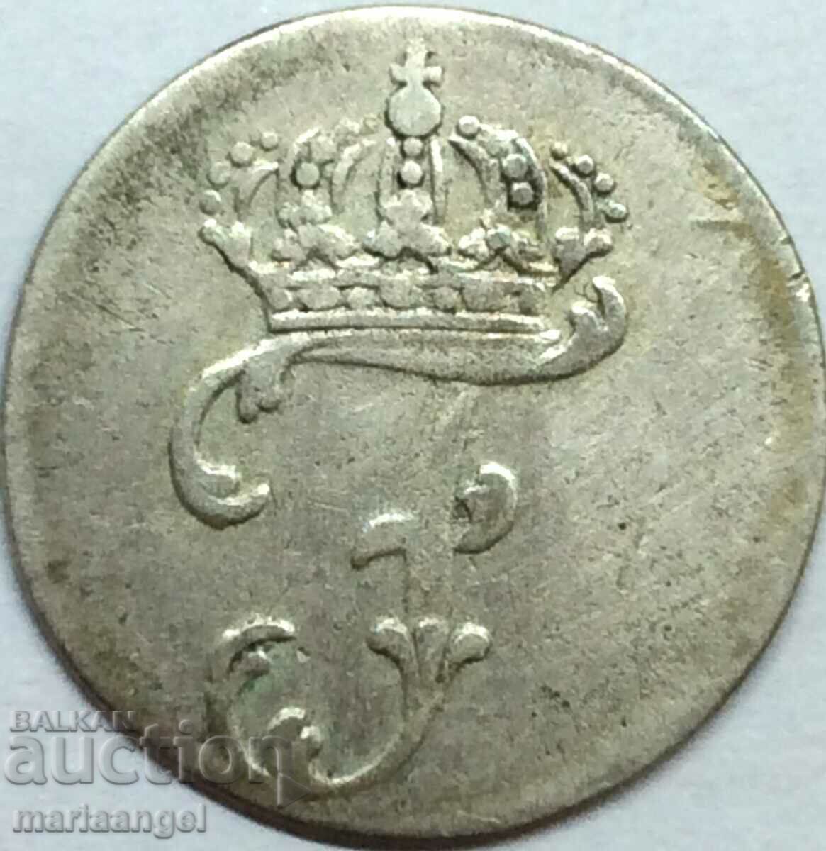 1 Shilling 1772 Mecklenburg-Schwerin Germany silver - rare yr.