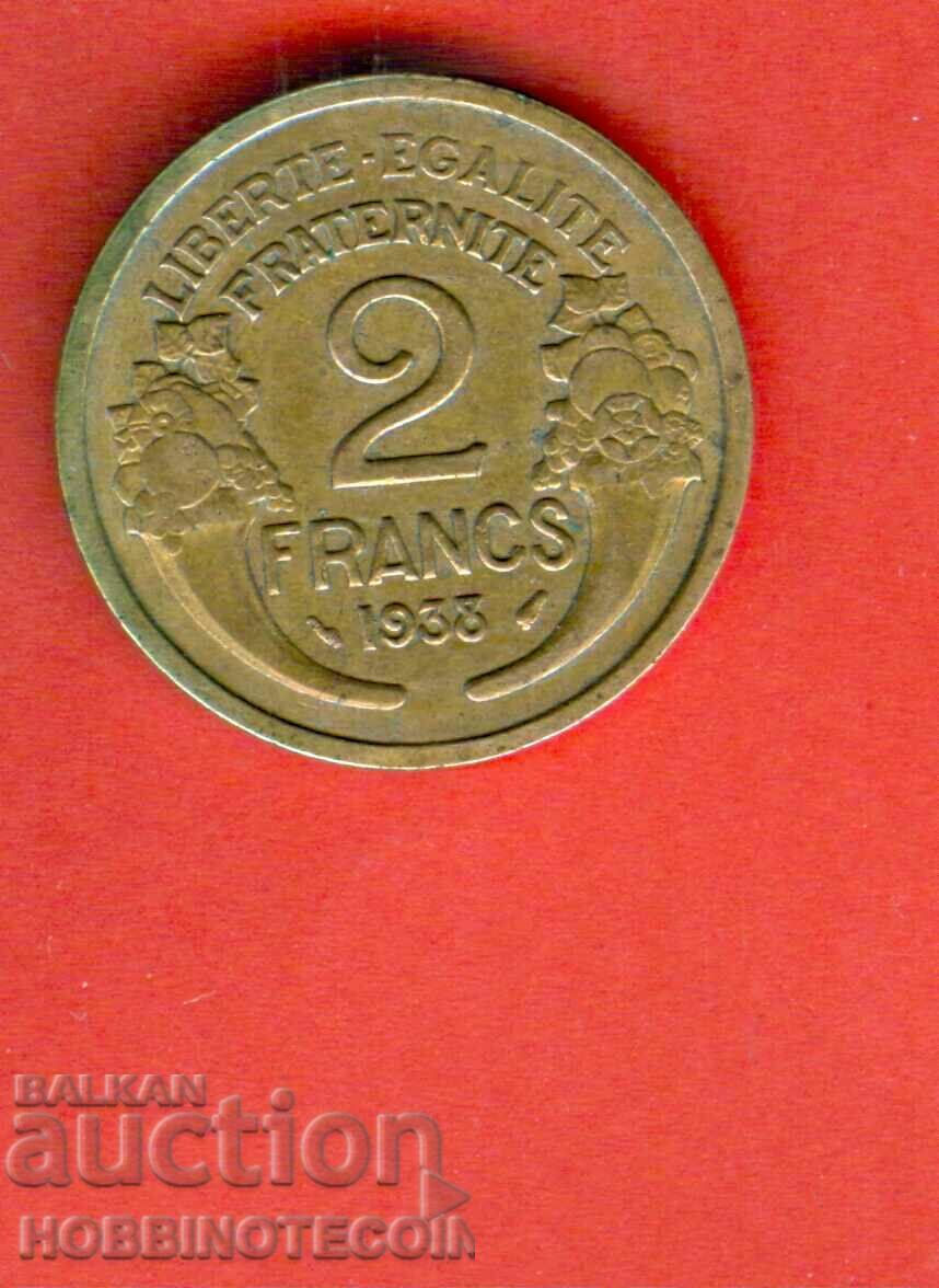 FRANȚA FRANCE 2 Frank număr - numărul 1938