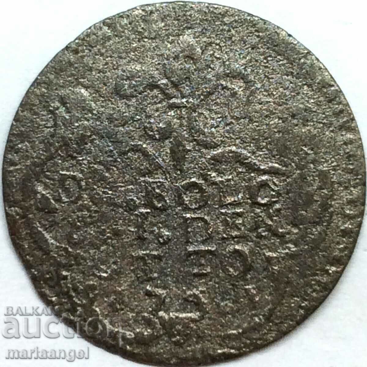 Modena 1750 6 Bolognese Ιταλία Francesco III d,Este billon