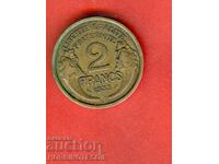 FRANȚA FRANCE 2 Frank număr - numărul 1933