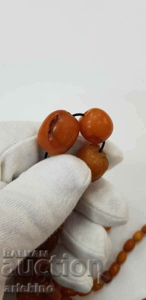 Auction Natural Old Amber AMBER BUTTERSCOTH Rosary Auction Natural Old Amber AMBER BUTTERSCOTH Rosary