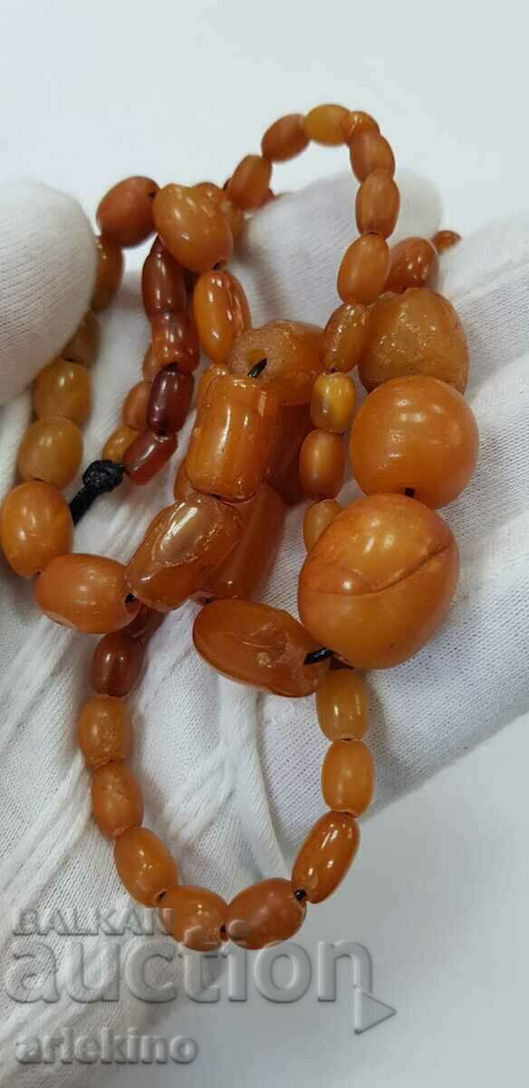 Natural Old Amber AMBER BUTTERSCOTH Rosary - 6 Natural Old Amber AMBER BUTTERSCOTH Rosary - 6