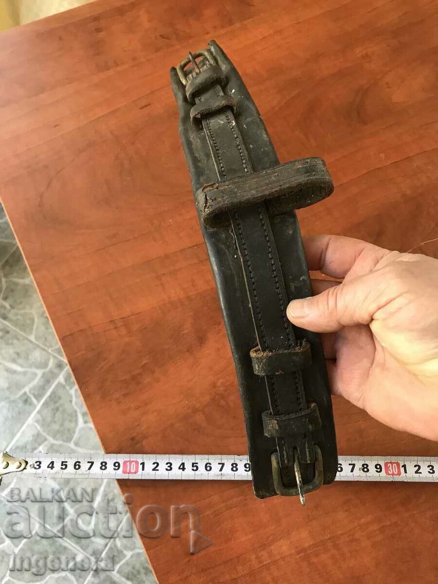 AMMUNITION PART OF HARNESS HORSE LEATHER BRASS ETHNIC with price 14.00 BGN | € 7.16 AMMUNITION PART OF HARNESS HORSE LEATHER BRASS ETHNIC with price 14.00 BGN | € 7.16