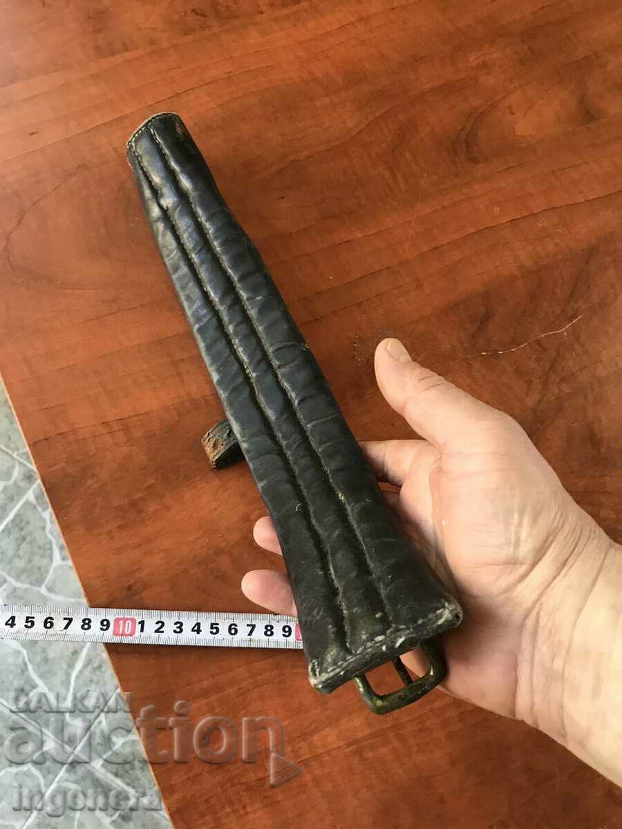 AMMUNITION PART OF HARNESS HORSE LEATHER BRASS ETHNIC - 7 AMMUNITION PART OF HARNESS HORSE LEATHER BRASS ETHNIC - 7