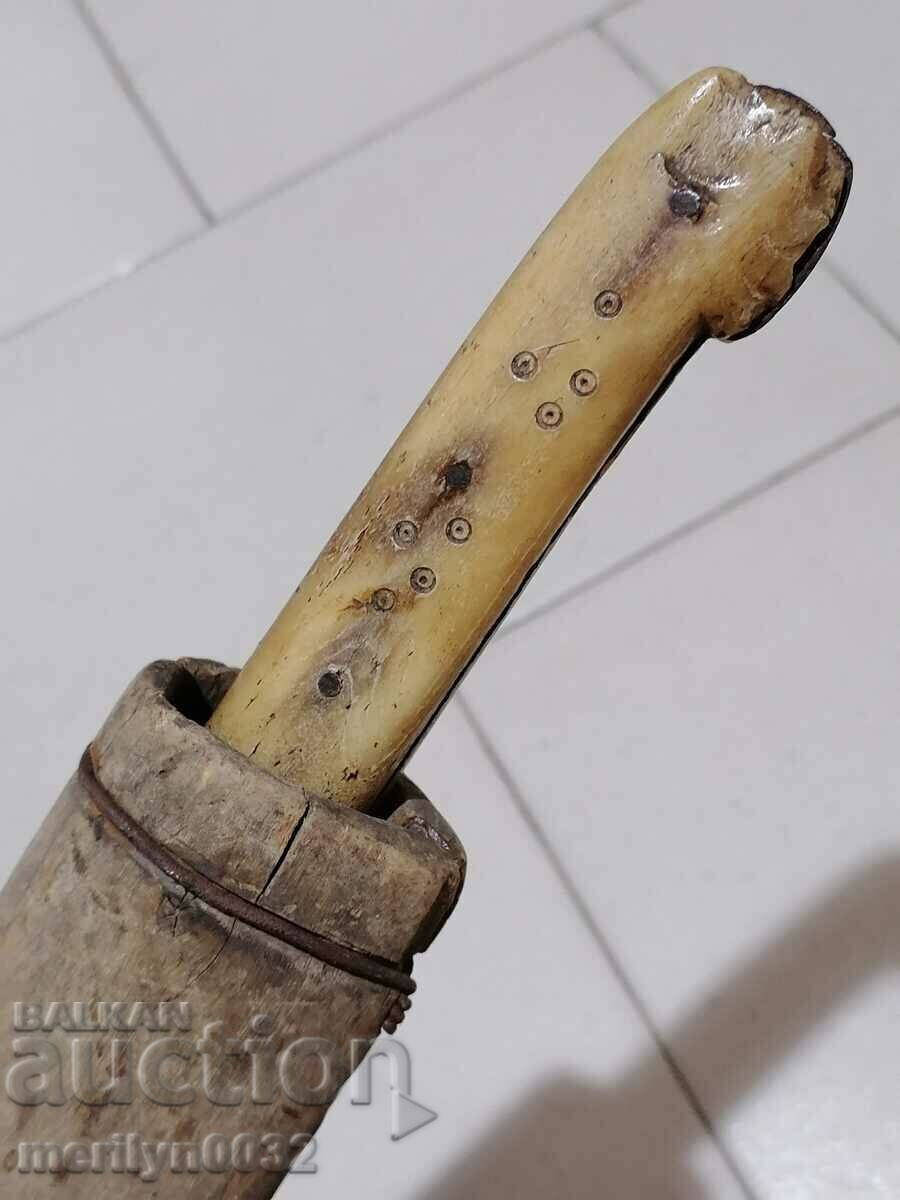 Antique renaissance knife with kanya akulak dagger - 5 Antique renaissance knife with kanya akulak dagger - 5