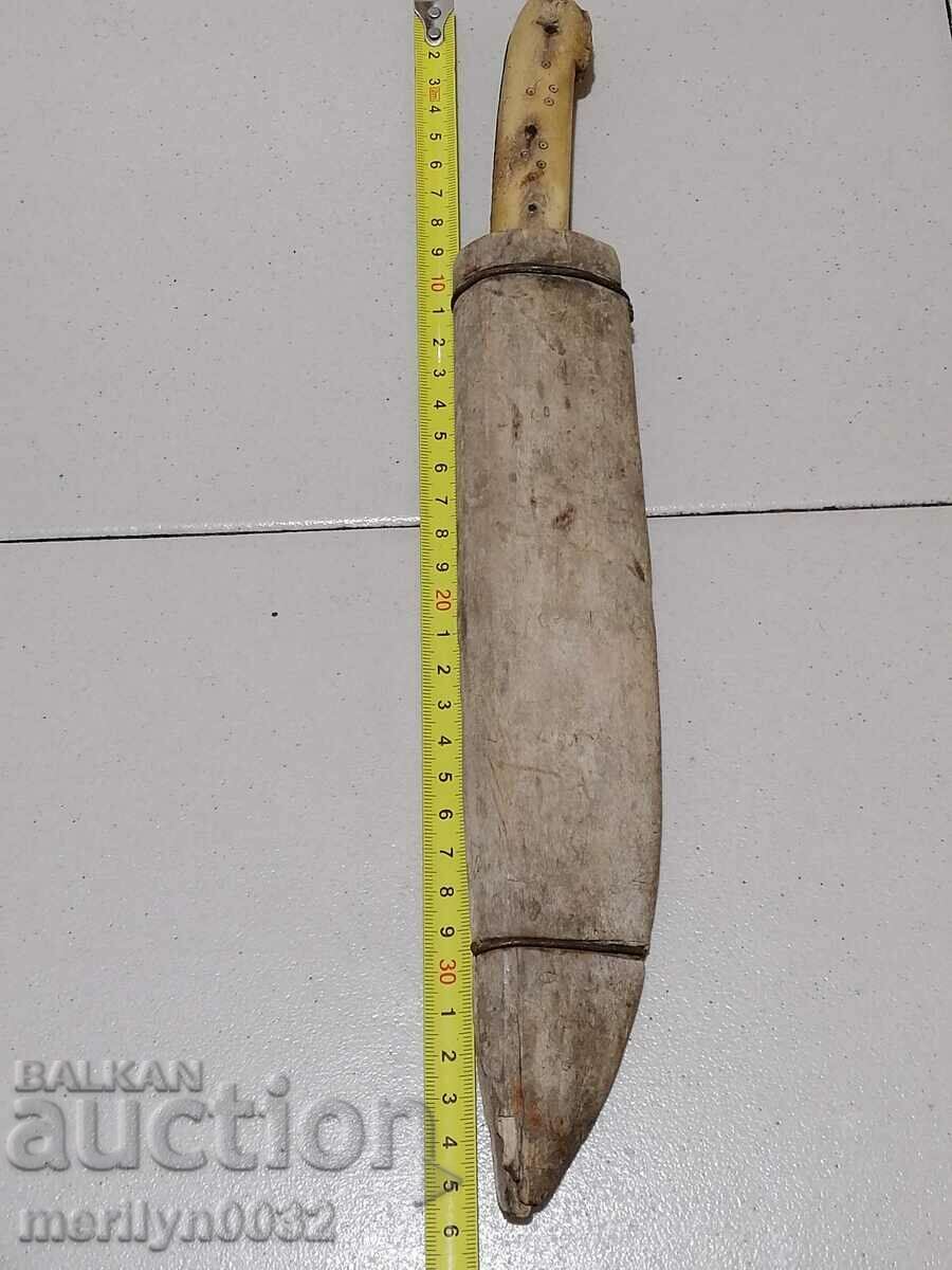 Antique renaissance knife with kanya akulak dagger - 6 Antique renaissance knife with kanya akulak dagger - 6