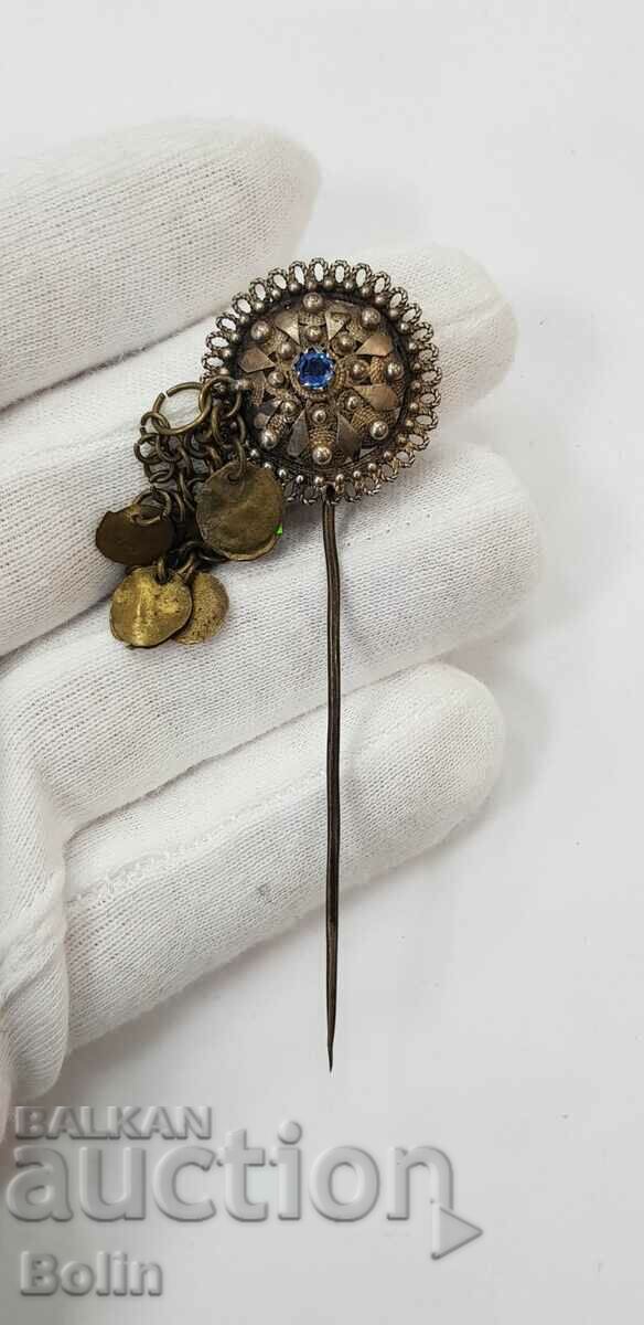 Rare Renaissance pin, brooch, pin - 19th century