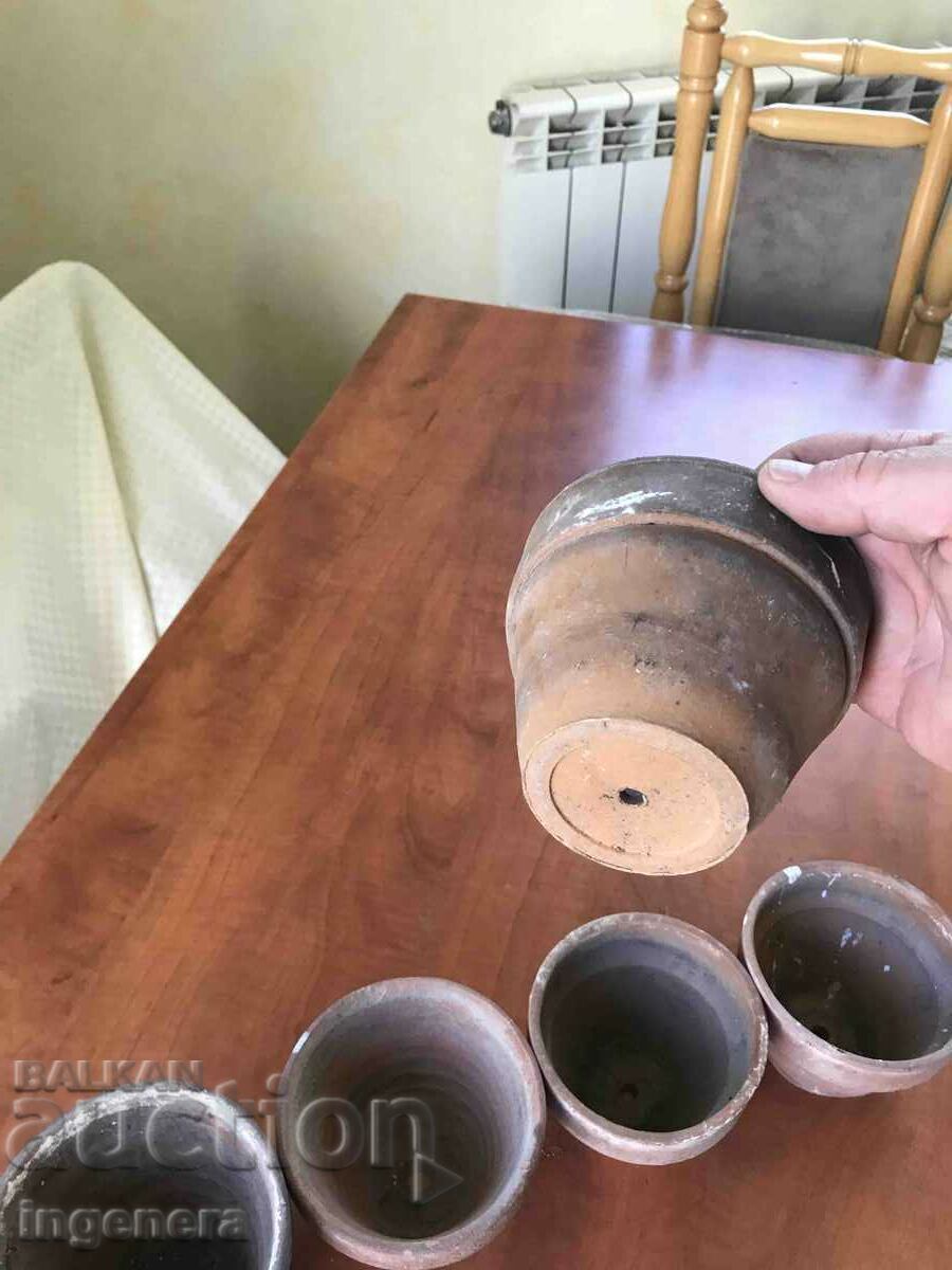 ΓΛΑΣΤΡΑ ΚΕΡΑΜΙΚΗ ΜΙΚΡΗ ΑΝΤΙΚΕ -5 ΤΕΜ. - 7 ΓΛΑΣΤΡΑ ΚΕΡΑΜΙΚΗ ΜΙΚΡΗ ΑΝΤΙΚΕ -5 ΤΕΜ. - 7