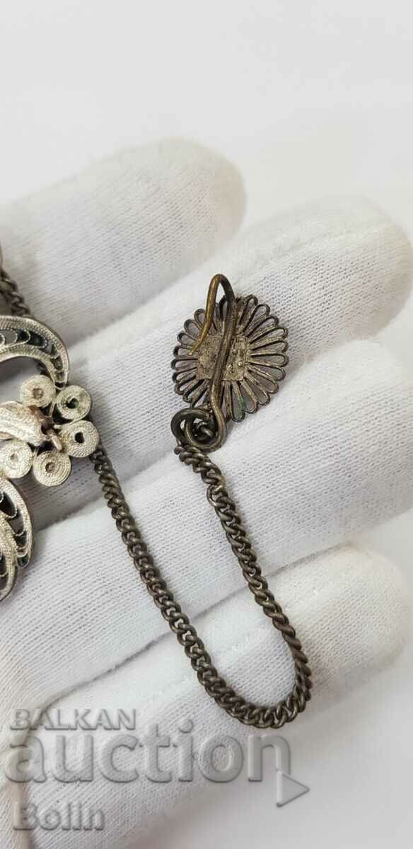 Rare Renaissance brooch, pin, toothpick, jewelry 19th century - 6