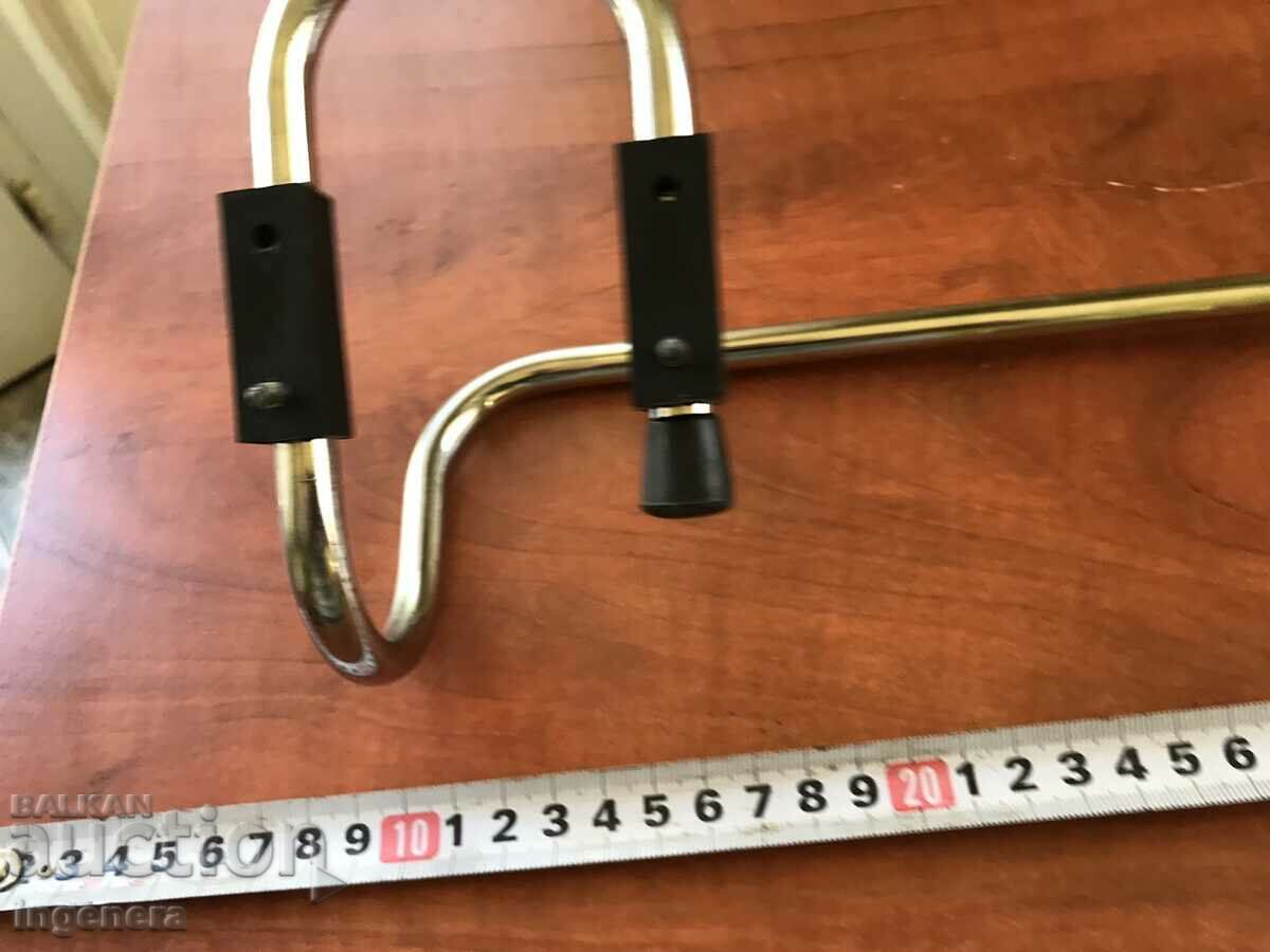 Στήριγμα ΜΠΑΝΙΟΥ από ανοξείδωτο χάλυβα με τιμή 9.00 BGN | € 4.60 Στήριγμα ΜΠΑΝΙΟΥ από ανοξείδωτο χάλυβα με τιμή 9.00 BGN | € 4.60