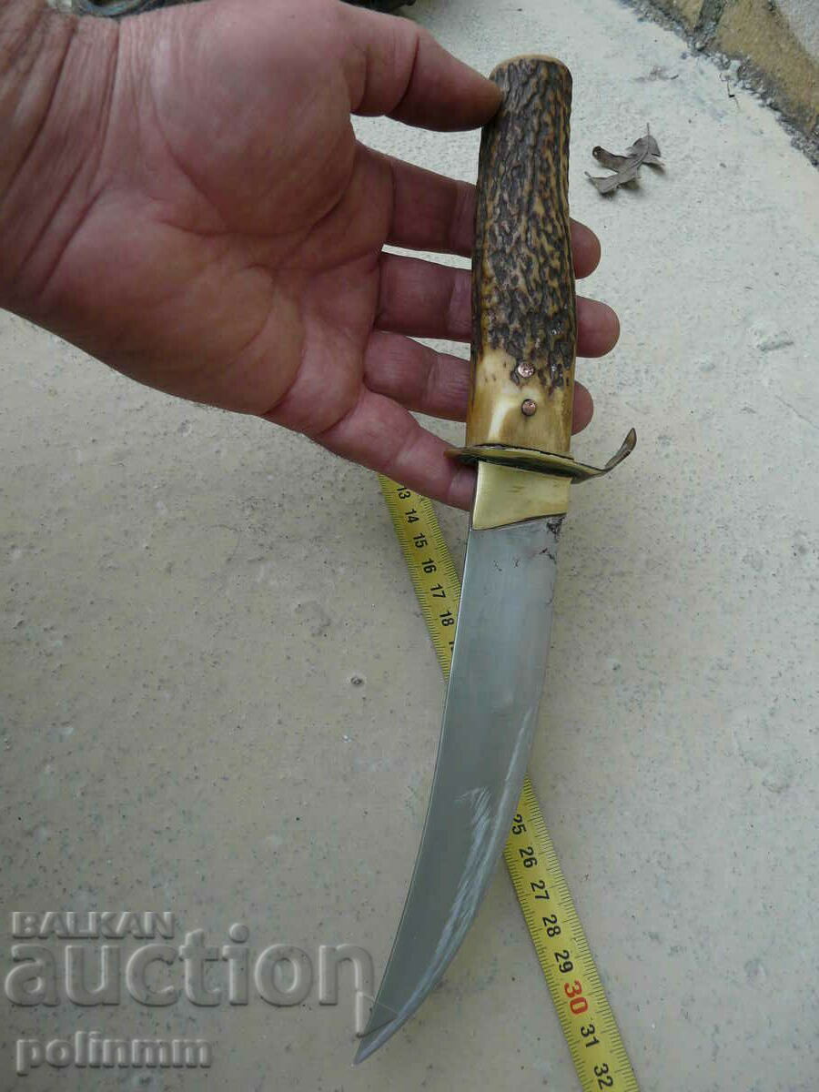 Auction  Old Bulgarian tourist knife - 149