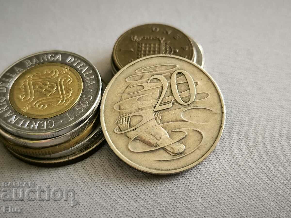 Monedă - Noua Zeelandă - 20 de cenți | 1966