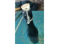 Old glass bottle - Artificial soft drink with brand..
