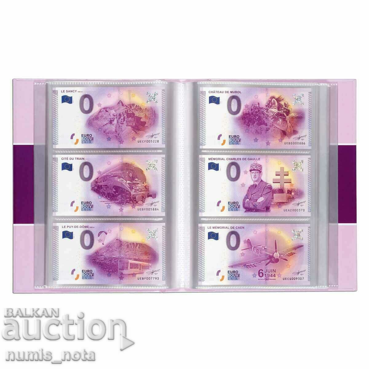 Album for 420 "souvenir euro" banknotes with price 78.00 BGN | € 39.88 Album for 420 "souvenir euro" banknotes with price 78.00 BGN | € 39.88