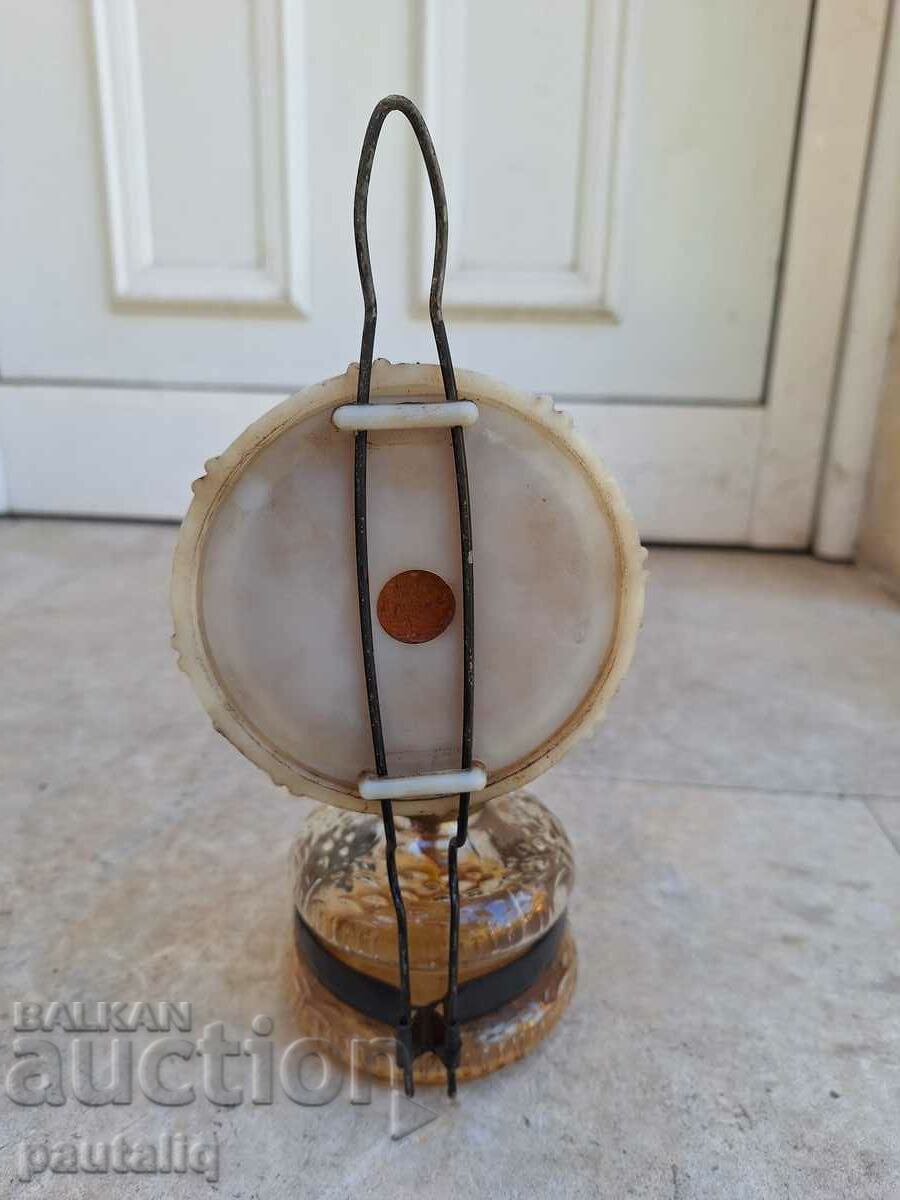 Delivery of OLD GAS LAMP LANTERN Delivery of OLD GAS LAMP LANTERN