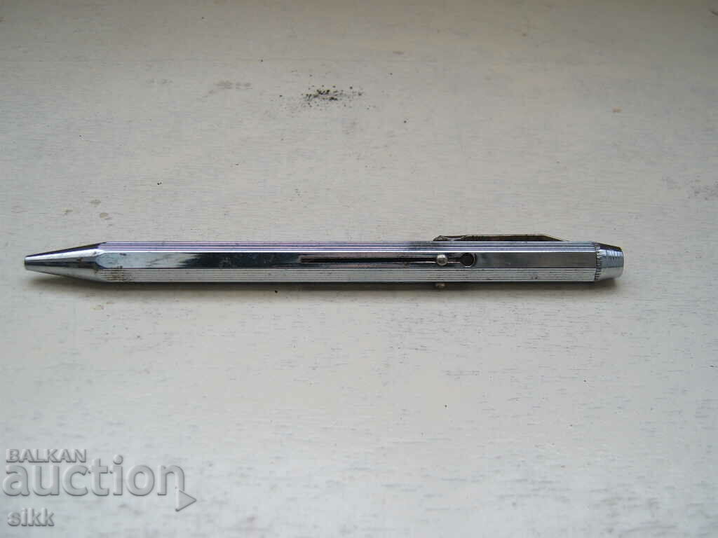 Химикалка метална с 4 цвята