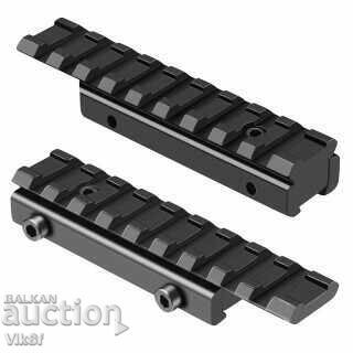 Baza adaptor de la sina de 11 la 20 mm pentru optic