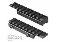 Baza adaptor de la sina de 11 la 20 mm pentru optic