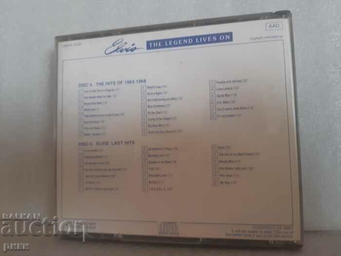 Elvis – The Legend Lives On 1987 - 2 CD with price 20.00 BGN | € 10.23 Elvis – The Legend Lives On 1987 - 2 CD with price 20.00 BGN | € 10.23