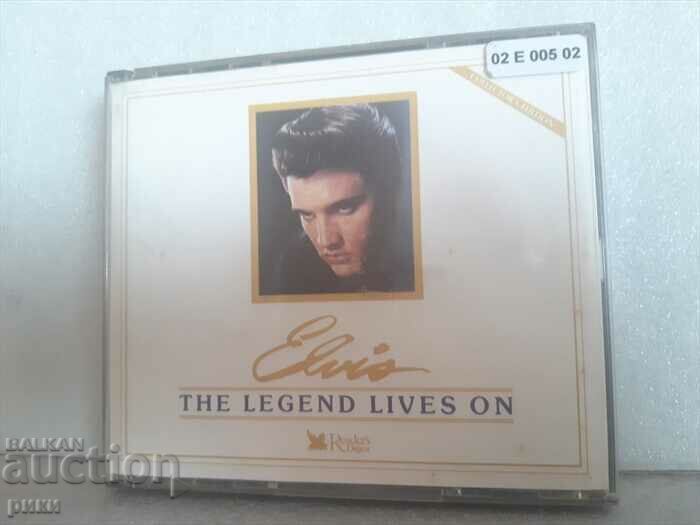 Elvis ‎– The Legend Lives On 1987 - 2 CD
