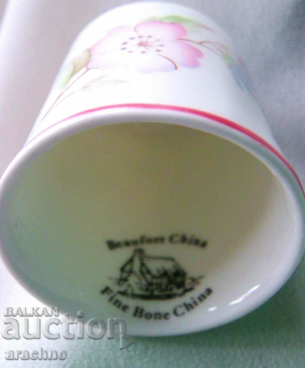 Auction Large Collectible Marked Porcelain Thimble Auction Large Collectible Marked Porcelain Thimble