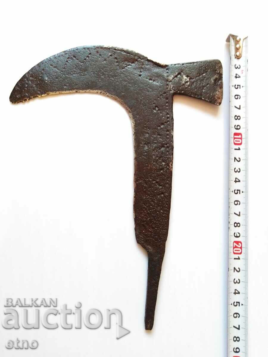 FORGED CUTTER WITH NOTCHES, KNIFE, IRON BLADE FOR CUTTING-CUTTING