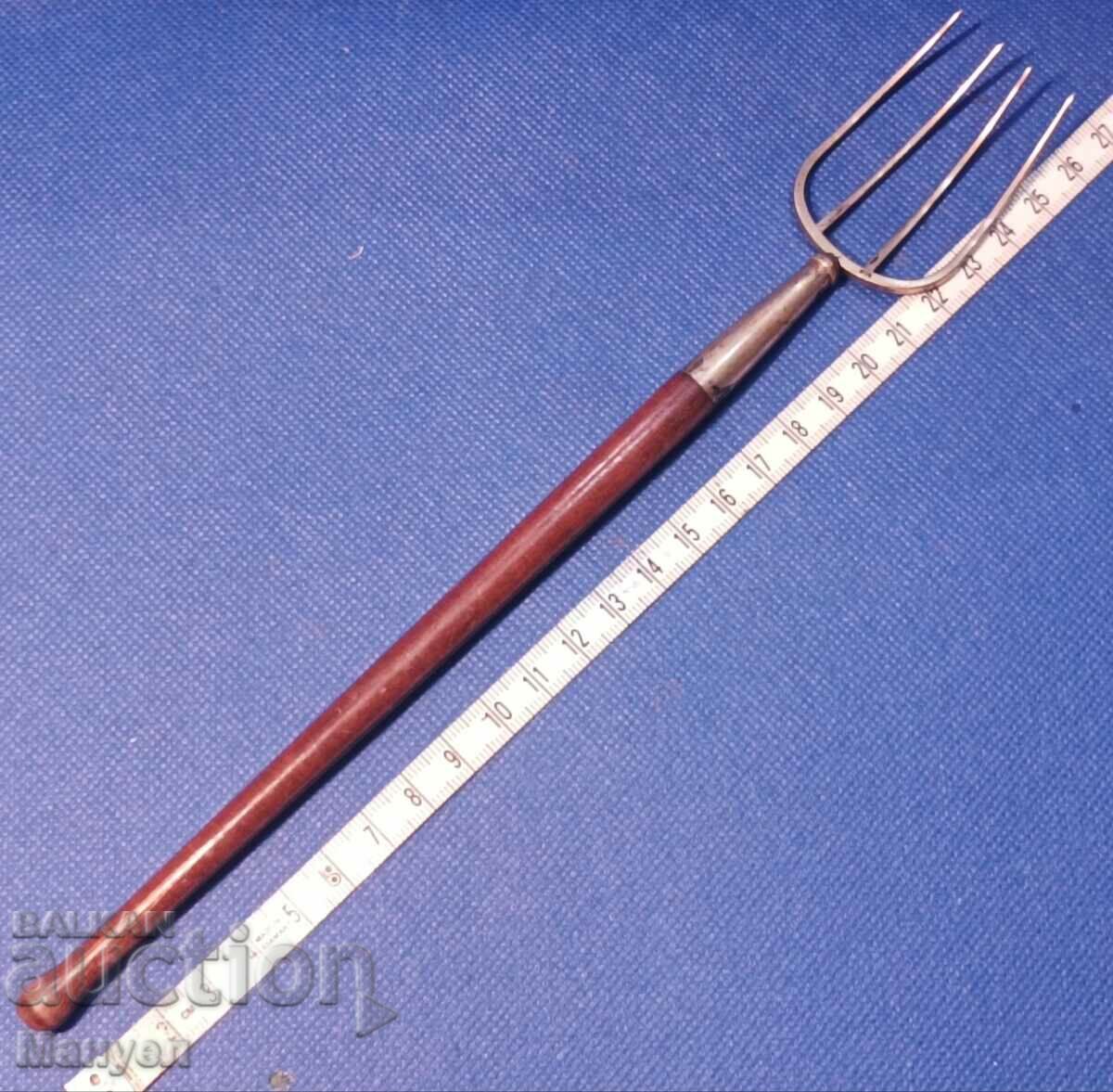 Silver miniature of a farm cottage. - 5