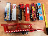 die cast LOT OF ADVERTISING TRUCK PARTS TOY TRUCK