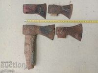 Old rusty axes