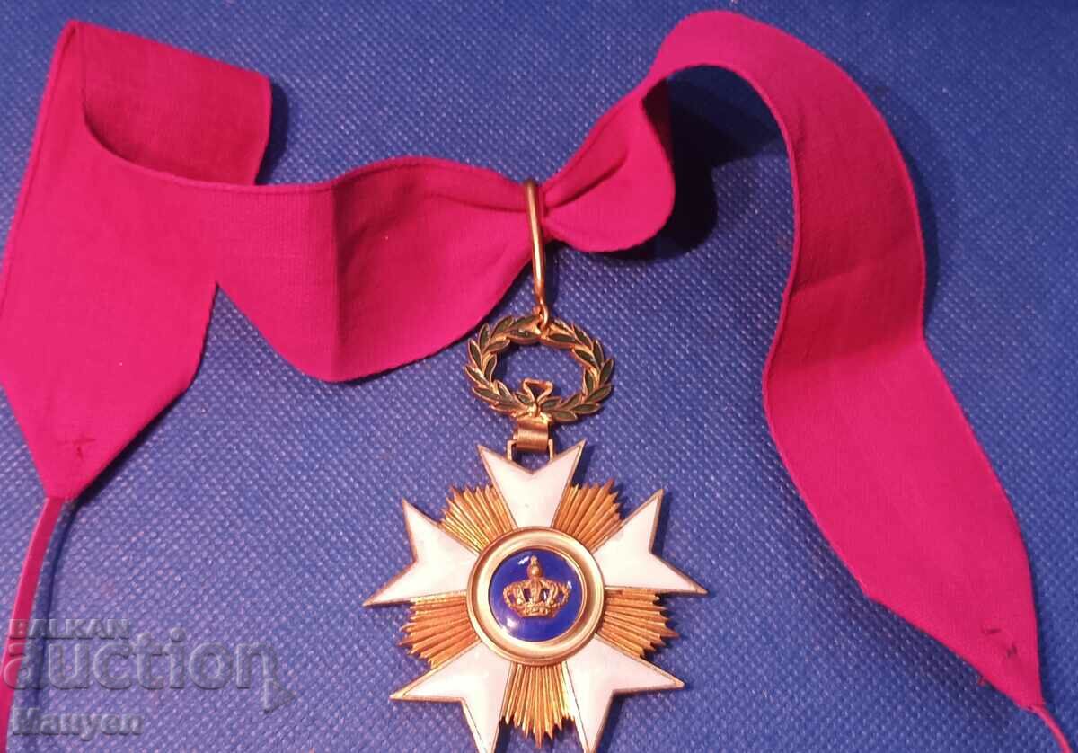 Kingdom of Belgium "Order of the Crown" Commander III St for shi - 5 Kingdom of Belgium "Order of the Crown" Commander III St for shi - 5