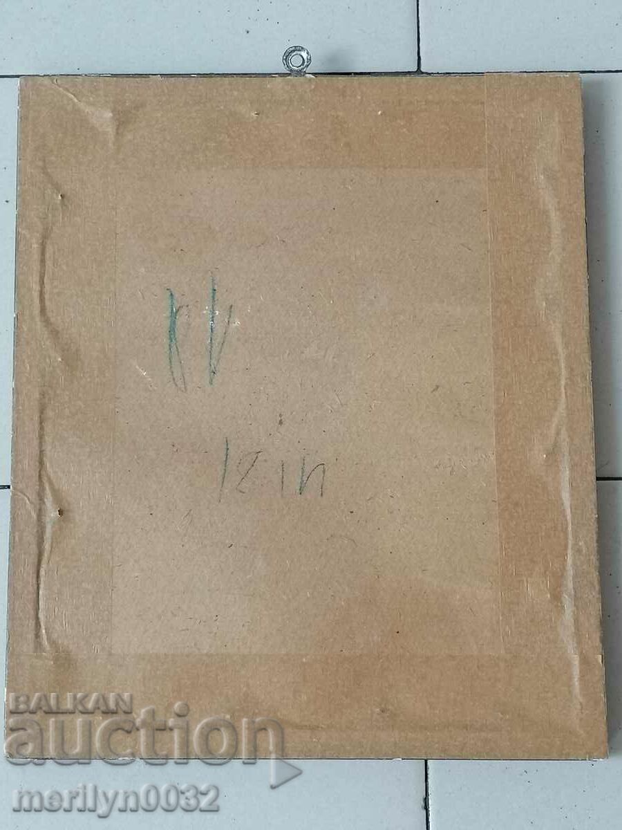 Old portrait Alexander Batemberg lithograph 32/26cm - 7