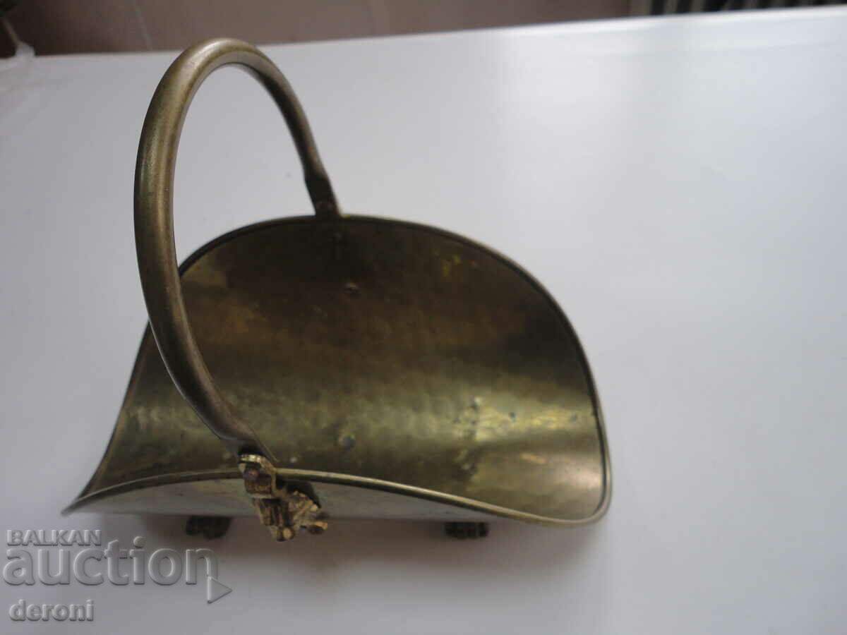 Bronze tray stand dish - 5