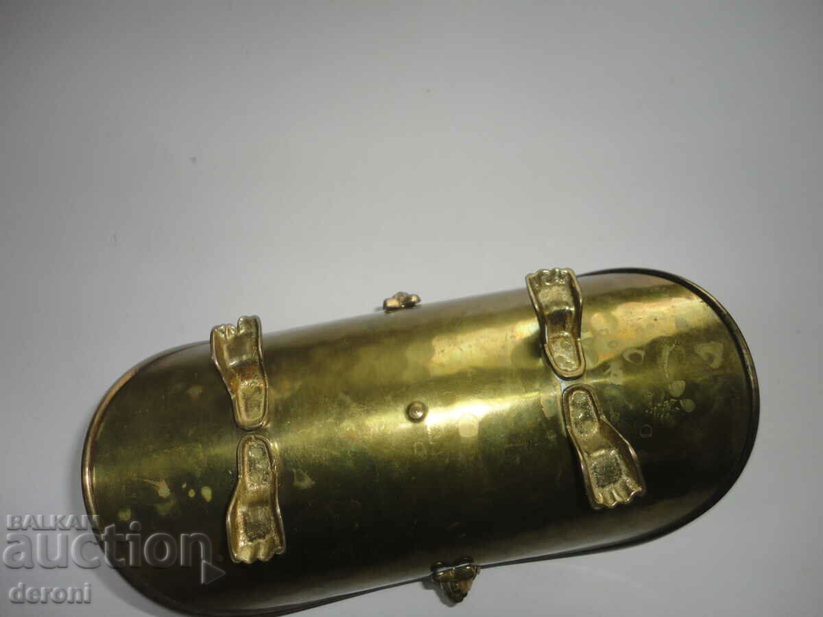 Bronze tray stand dish - 7