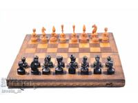Σκάκι, Ξύλινο κουτί - 34 x 34 cm