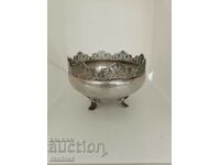 Antique Italian, silver, marked, bowl