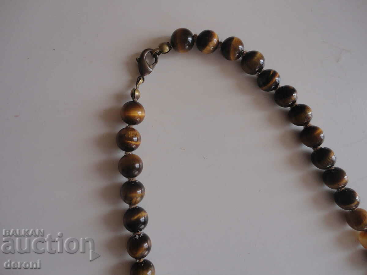 Great necklace cat's eye stone necklace 22 with price 15.00 BGN | € 7.67 Great necklace cat's eye stone necklace 22 with price 15.00 BGN | € 7.67