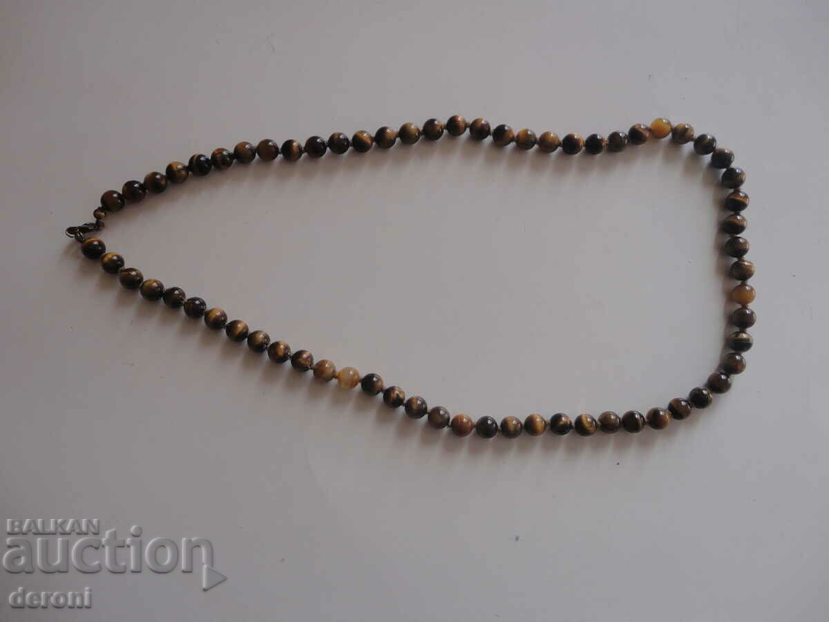 Great necklace cat's eye stone necklace 22 - 5 Great necklace cat's eye stone necklace 22 - 5