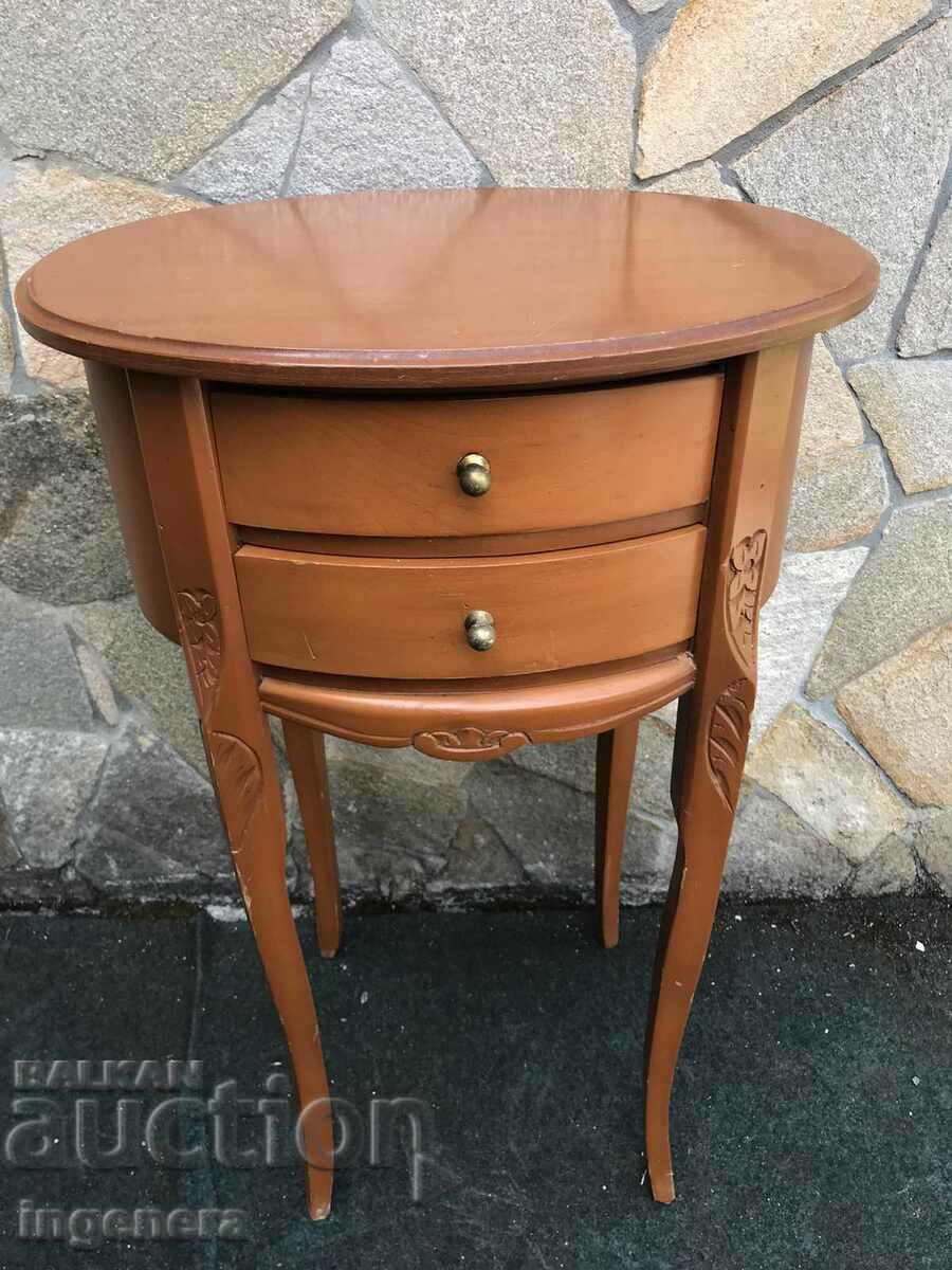 ΝΤΟΥΛΑΠΙ ΝΤΟΥΛΑΠΙ ΞΥΛΙΝΟ ΡΕΤΡΟ ΣΥΡΤΑΡΙ ΟΒΑΛ ΓΕΙΑ με τιμή 175.00 BGN | € 89.48 ΝΤΟΥΛΑΠΙ ΝΤΟΥΛΑΠΙ ΞΥΛΙΝΟ ΡΕΤΡΟ ΣΥΡΤΑΡΙ ΟΒΑΛ ΓΕΙΑ με τιμή 175.00 BGN | € 89.48