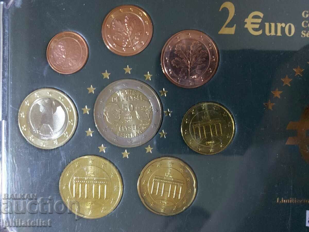 Germany 2004 - 2013 - Euro set, 8 coins UNC with price 24.00 BGN | € 12.27 Germany 2004 - 2013 - Euro set, 8 coins UNC with price 24.00 BGN | € 12.27