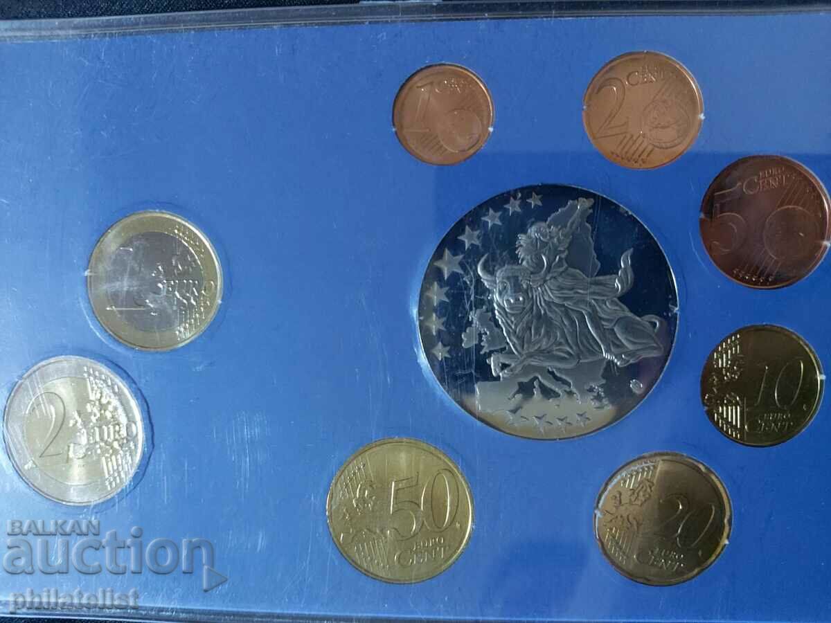 Auction Greece 2009 - Euro set from 1 cent to 2 euro + medal UNC Auction Greece 2009 - Euro set from 1 cent to 2 euro + medal UNC