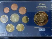 Естония 2011 - Евро сет от 1 цент до 2 евро + медал UNC