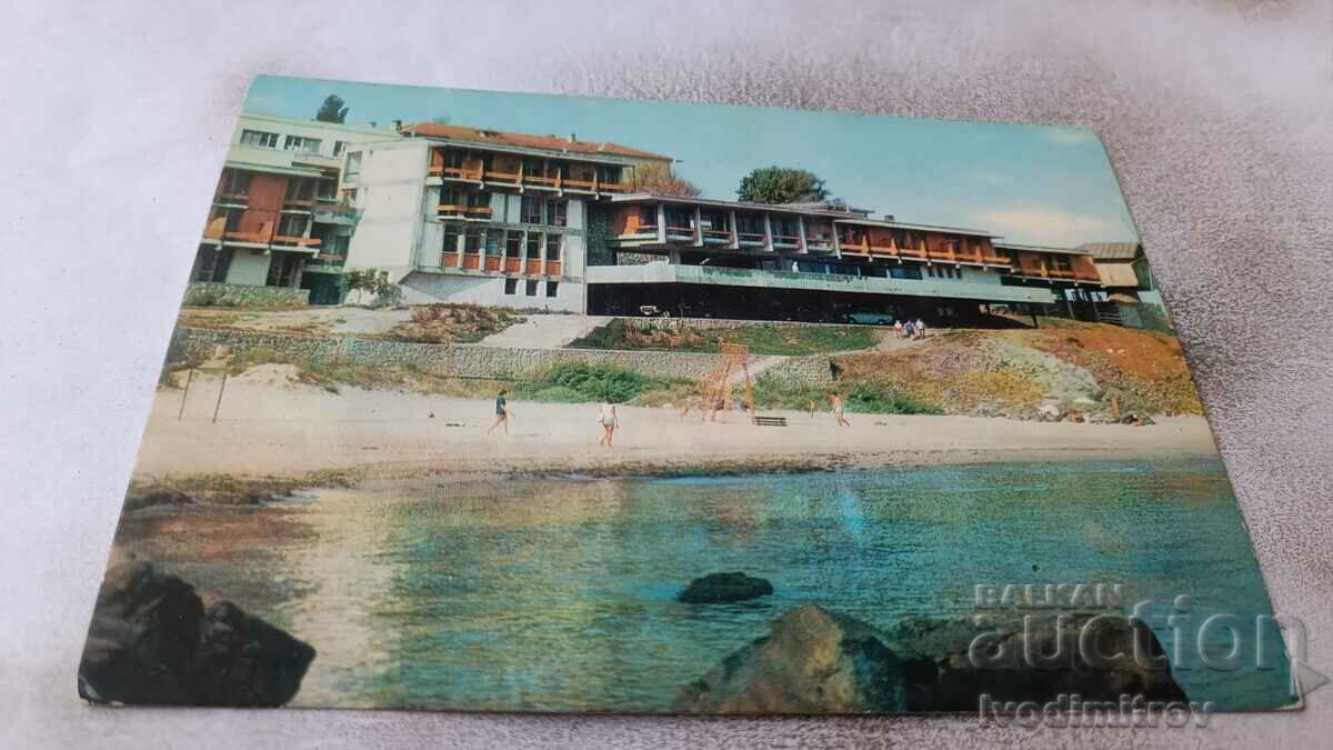 Postcard Sozopol Water Rescue Base 1975